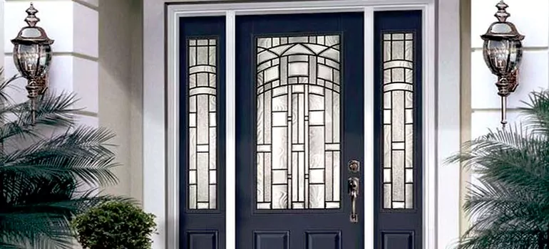 Stained Glass Door Panels in Belle Glade, FL