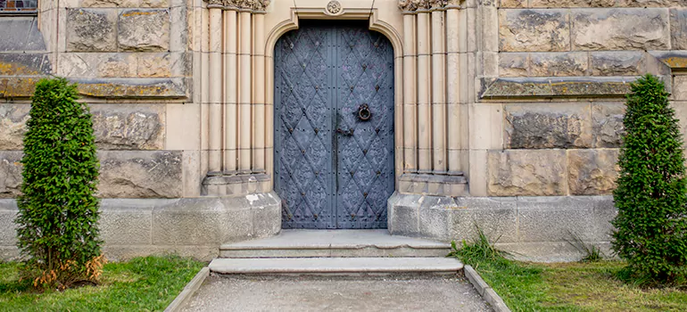 Traditional Double Front Doors in Belle Glade, FL