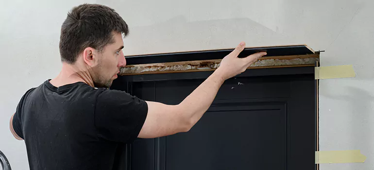 Wood Door Hole Repair in Belle Glade, FL