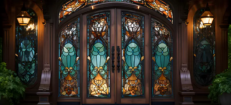 Wrought Iron Storm Door in Belle Glade, FL